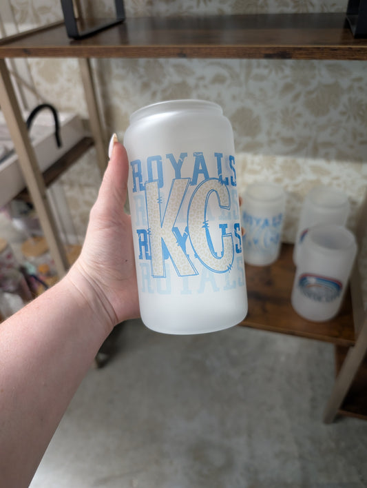 KC Frosted Glass Cup